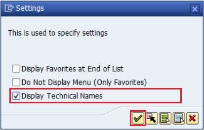 How to Display Transaction Codes in SAP Menu - Pure Procurement